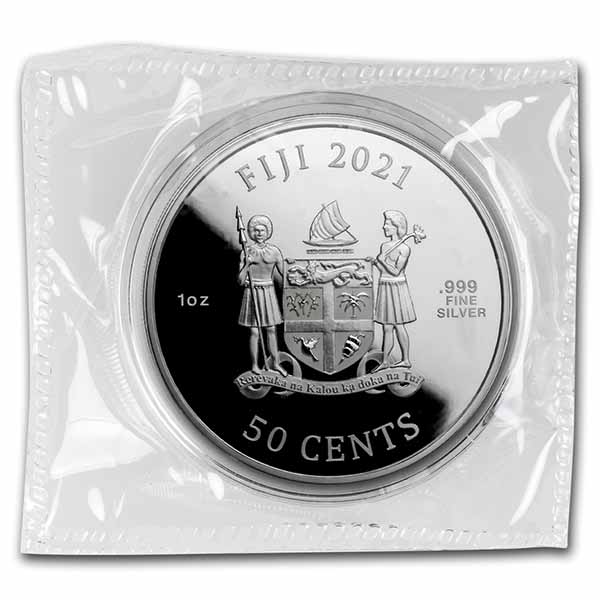 Buy 2021 Fiji 1 oz Silver Cat BU | APMEX
