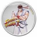 2021 Fiji 1 oz Silver Street Fighter II 30th Anniversary: Ryu