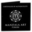 2021 Fiji 3 oz UHR Antique Finish Silver Mandala Art (Turkish)
