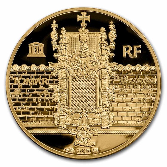 2021 France 1/4 oz Gold €50 Magellan and the Manueline Age 2021 France 1/4 oz Gold €50 Magellan and the Manueline Age
