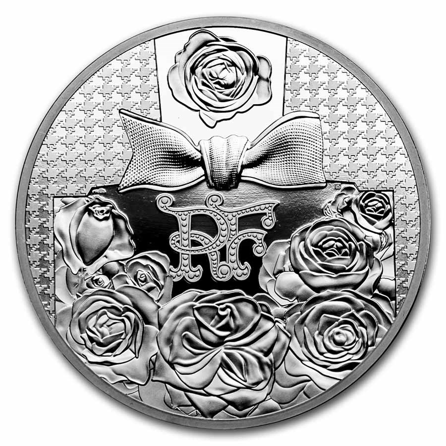 DIOR BOW Excellence A La Francaise Silver Coin 10€ France 2021