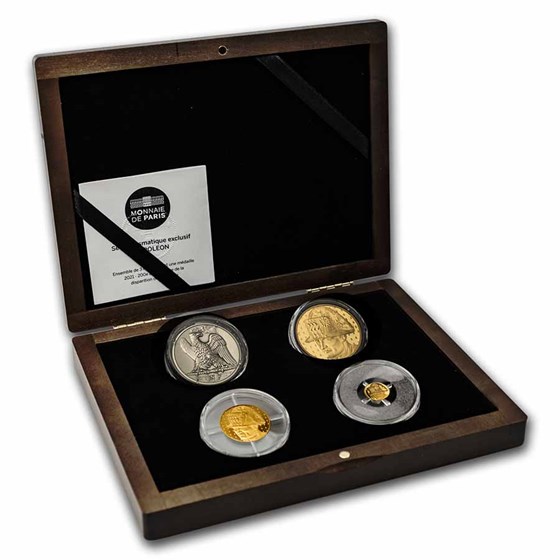 2021 France Gold Fractional Set Napoleon Bonaparte 2021 France Gold Fractional Set Napoleon Bonaparte