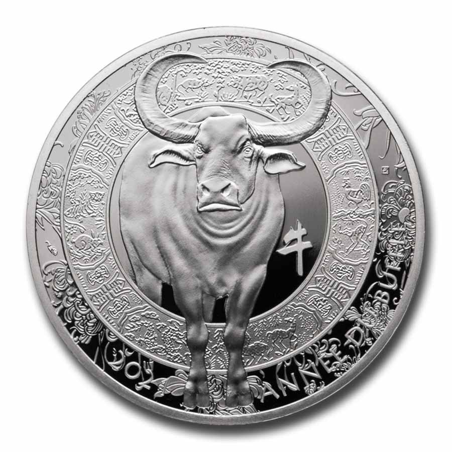 Buy 2021 France Silver €10 Year of the Ox Proof (Lunar Series) | APMEX