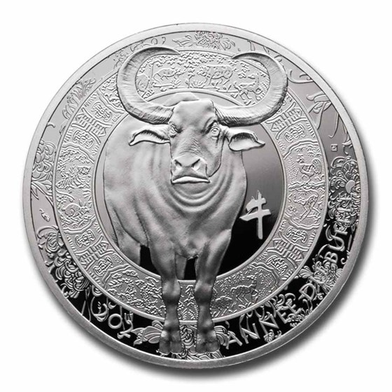2021 France Silver €10 Year of the Ox Proof (Lunar Series) 2021 France Silver €10 Year of the Ox Proof (Lunar Series)