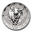 2021 France Silver €20 Year of the Ox High Relief Proof (Lunar)