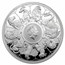 2021 GB 1 kilo Silver Queen's Beast Collector (w/Box, COA)