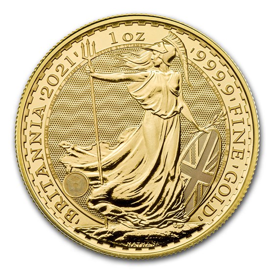 Buy 2021 GB 1 oz Gold Britannia (10Coin MD® Premier Tube + PCGS FS