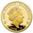 2021 GB 1 oz Gold Queen's Beasts Collector Proof (w/Box & COA)