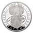 2021 GB 1 oz Silver Queen's Beasts Griffin Proof (w/Box & COA)