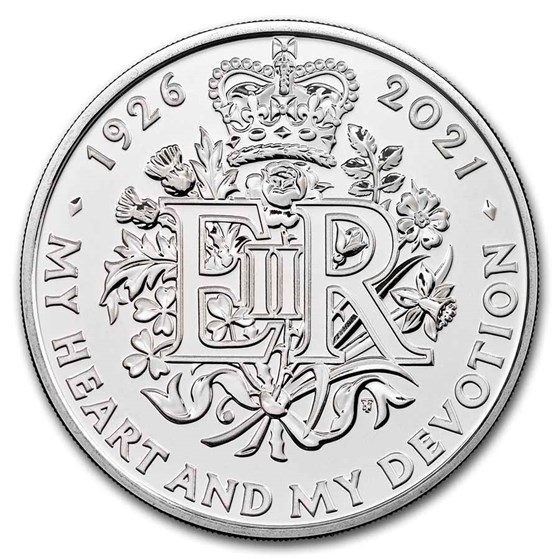 2021 GB £5 95th Birthday of the Queen BU 2021 GB £5 95th Birthday of the Queen BU