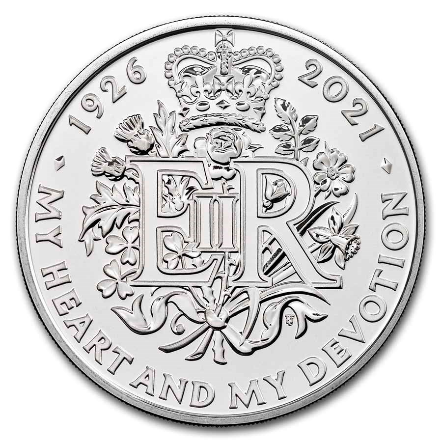 2021 GB £5 95th Birthday of the Queen BU