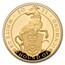 2021 GB 5 oz Gold Queen's Beasts Greyhound Proof (Box & COA)