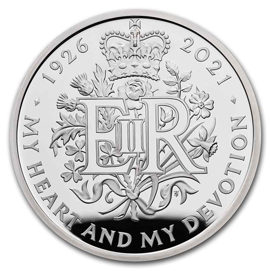 2021 GB £5 Silver Proof 95th Birthday of the Queen 2021 GB £5 Silver Proof 95th Birthday of the Queen