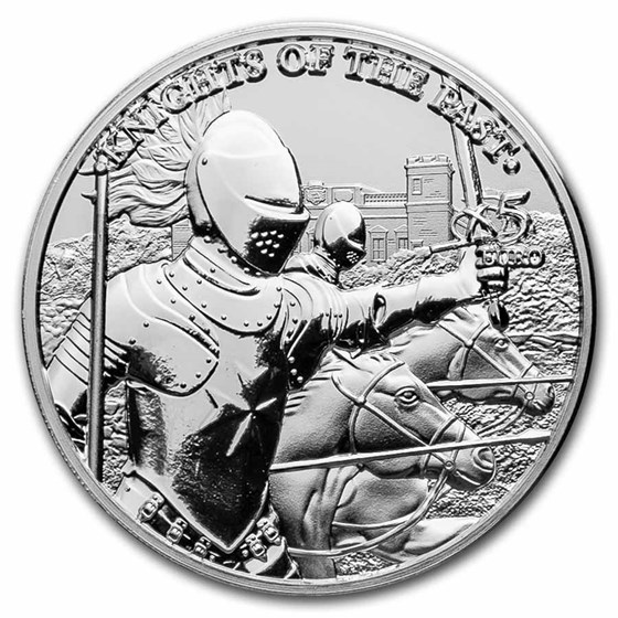 2021 Germania 1 oz Silver Malta Knights 2021 Germania 1 oz Silver Malta Knights