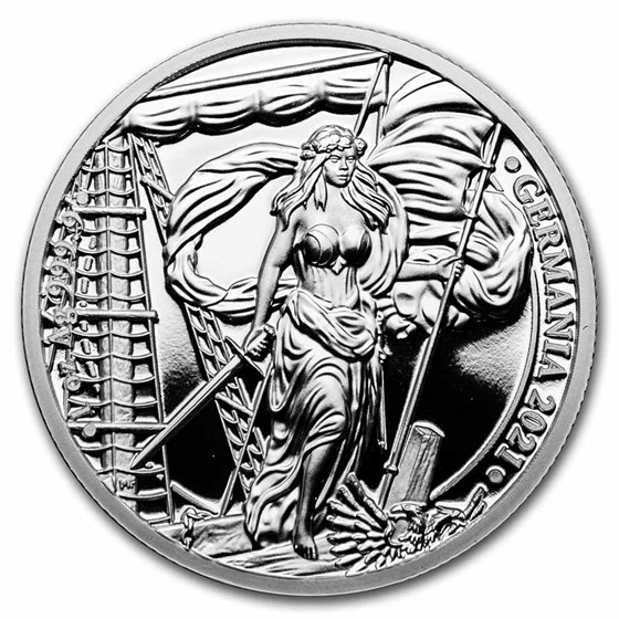 2021 Germania 1 oz Silver Round Proof 2021 Germania 1 oz Silver Round Proof
