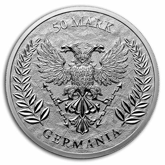 2021 Germania 10 oz Silver Round BU 2021 Germania 10 oz Silver Round BU