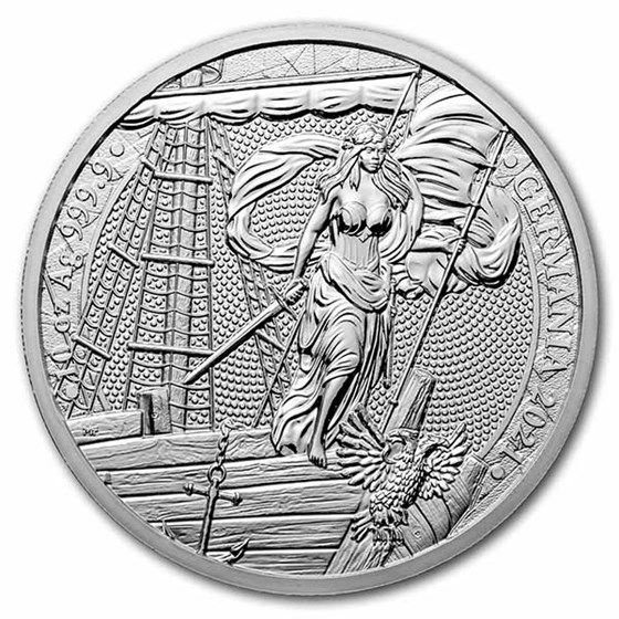 2021 Germania 10 oz Silver Round BU 2021 Germania 10 oz Silver Round BU