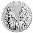 2021 Germania Allegories 2 oz Silver Round BU (Austria)