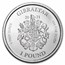 2021 Gibraltar 1 oz Silver Lady Justice BU