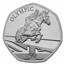 2021 Gibraltar Silver Proof 50p Summer Olympics 5-Coin Set
