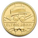 2021 Great Britain 1 oz Gold Music Legends: Elton John BU 2021 Great Britain 1 oz Gold Music Legends: Elton John BU
