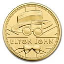 2021 Great Britain 1 oz Gold Music Legends: Elton John BU