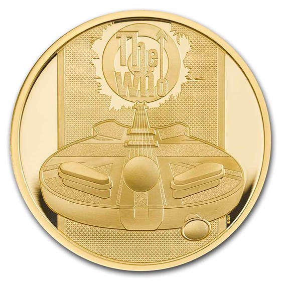 2021 Great Britain 1 oz Gold Proof Music Legends: The Who 2021 Great Britain 1 oz Gold Proof Music Legends: The Who