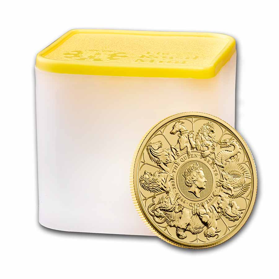 2021 Queen's Beast Completer 1 oz Gold Coin - California