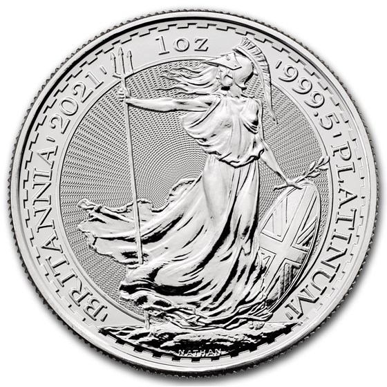 2021 Great Britain 1 oz Platinum Britannia BU 2021 Great Britain 1 oz Platinum Britannia BU