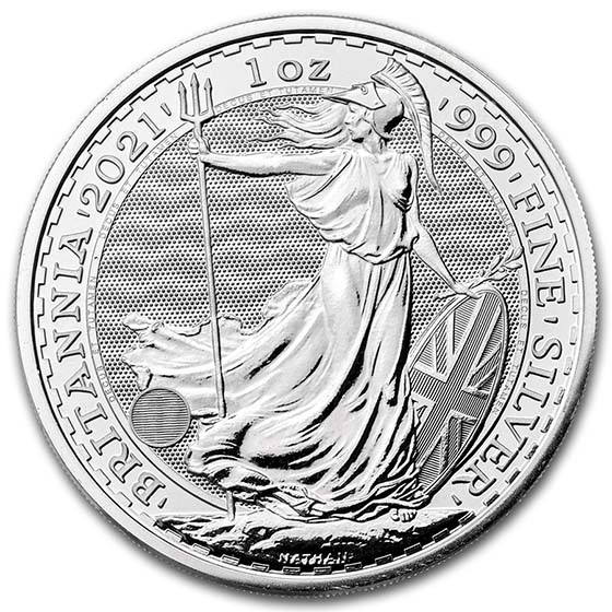 Lot of 10 2019 1 oz Silver British Britannia Colorized w/COA 