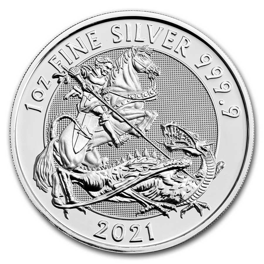 Buy 2021 Great Britain 1 oz Silver Valiant BU | APMEX