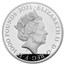 2021 Great Britain 2 kilo Silver The Gothic Crown