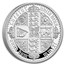 2021 Great Britain 2 kilo Silver The Gothic Crown