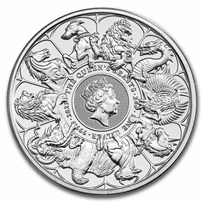 2021 Great Britain 2 oz Silver Queen's Beasts Collector Coin