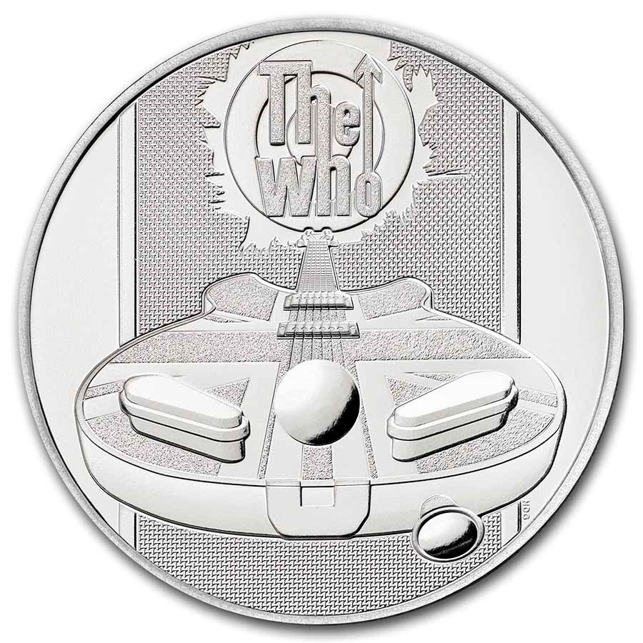 2021 Great Britain £5 Music Legends: The Who BU