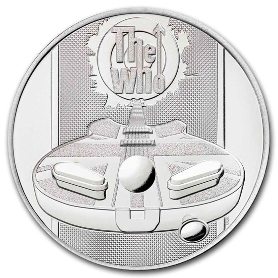 2021 Great Britain £5 Music Legends: The Who BU 2021 Great Britain £5 Music Legends: The Who BU