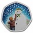 2021 Great Britain 50 pence Silver The Snowman Proof