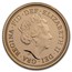 2021 Great Britain Gold 1/2 Sovereign Elizabeth II BU