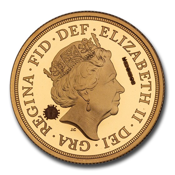 2021 Great Britain Gold 2 Sovereign PF-70 NGC (Die Trial Piece) 2021 Great Britain Gold 2 Sovereign PF-70 NGC (Die Trial Piece)