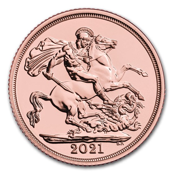 2021 Great Britain Gold Sovereign BU