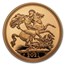 2021 Great Britain Gold Sovereign Proof (w/Box & COA)