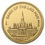 2021 Laos 1 oz Gold 2000 KIP Tiger BU (Panthera Tigris)