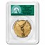 2021 Mex 1/2 oz Rev Prf Gold Libertad PR70 PCGS (FS, Green Label)