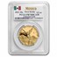 2021 Mexico 1/2 oz Prf Gold Libertad PR-70 PCGS (FS)