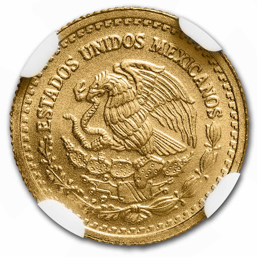 Buy 2021 MS-70 NGC Mexico 1/20 oz Gold Libertad (ER, Coat of Arms