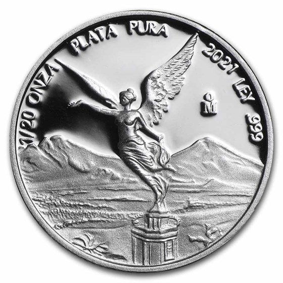 2021 Mexico 1/20 oz Silver Libertad Proof (In Capsule) 2021 Mexico 1/20 oz Silver Libertad Proof (In Capsule)