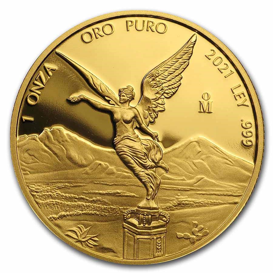 2021 Mexico 1 oz Proof Gold Libertad