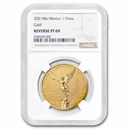 2021 Mexico 1 oz Reverse PF Gold Libertad PF-69 NGC