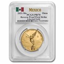 2021 Mexico 1 oz Reverse Proof Gold Libertad PR-70 PCGS (FS)
