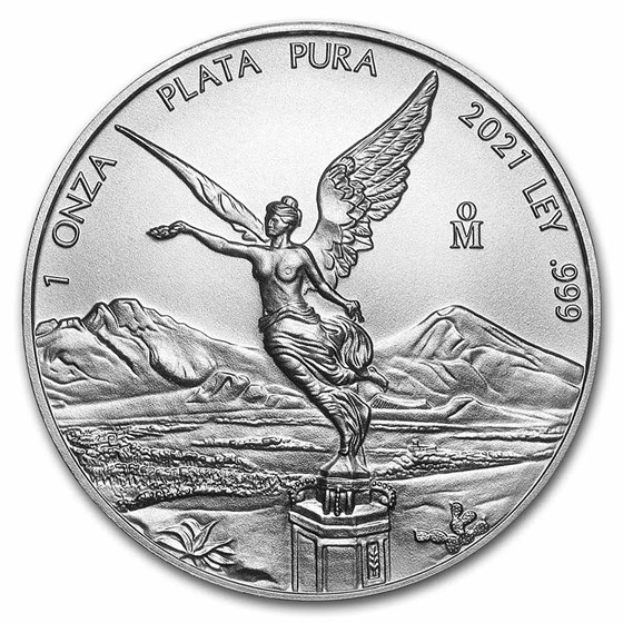 2021 Mexico 1 oz Silver Libertad BU